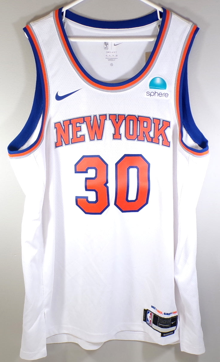 Julius Randle #30 New York Knicks Nike Swingman Assoc Sphere Jersey White S 40