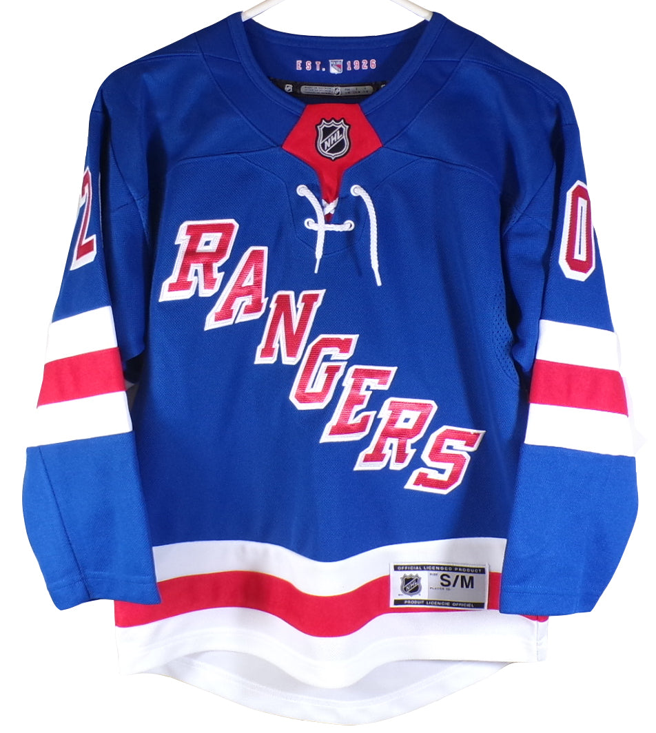 Chris Kreider #20 New York Rangers Adidas NHL Hockey Jersey Blue Youth S / M