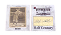 2020 Historic Autographs Half Century Chet Laabs Signed Cut Auto BAS