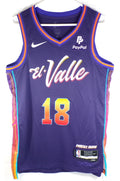 Yuta Watanabe #18 Phoenix Suns Nike Swingman City Paypal Jersey Purple New XL 52