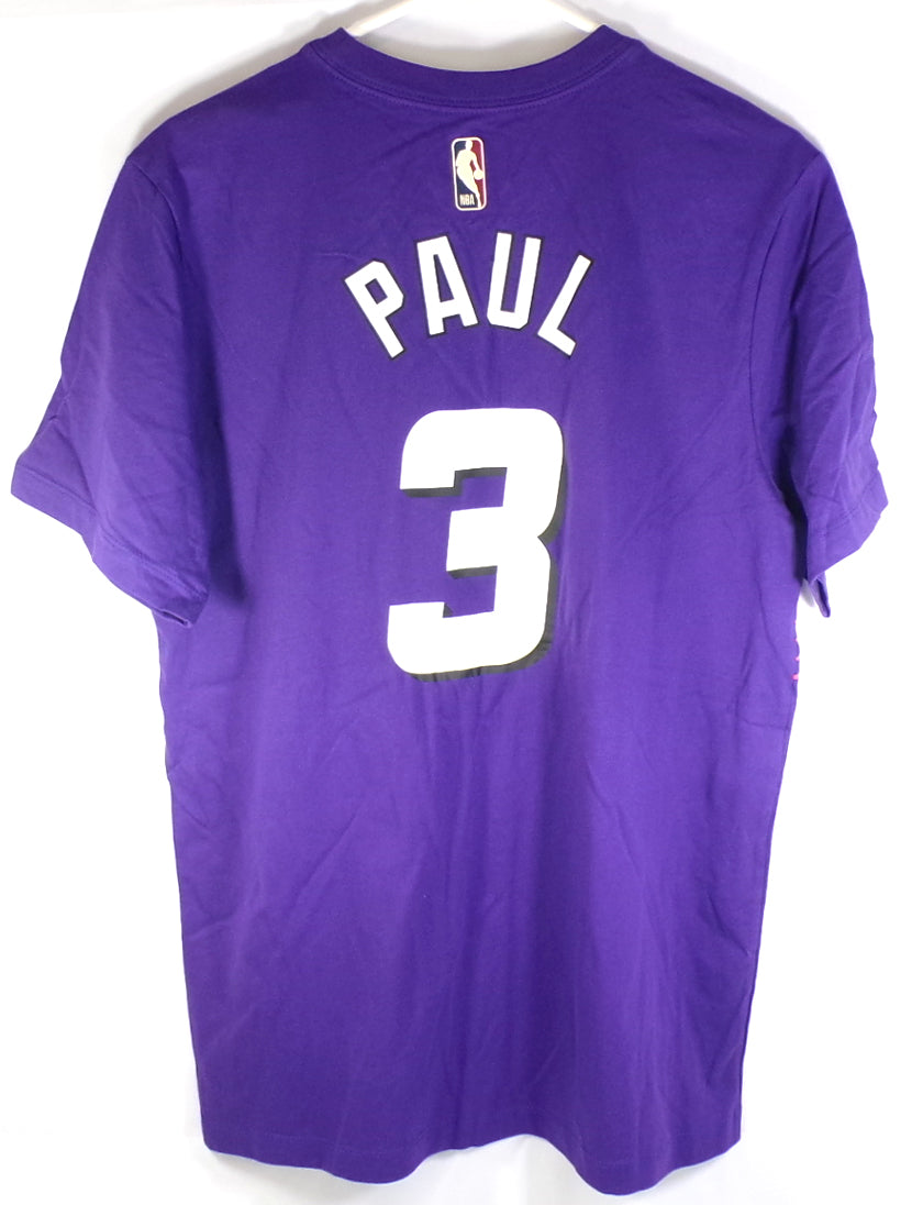 Chris Paul #3 Phoenix Suns Hardwood Classics The Nike Tee T-Shirt Purple New S Pic2