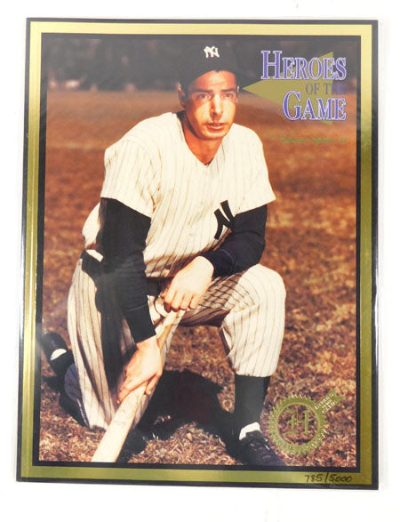 1995 Heroes of the Game Joe DiMaggio Issue #27 Magazine #'d/5000