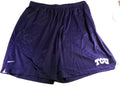 New TCU Texas Christian University Horned Frogs Team Issued Purple Shorts  4XLT