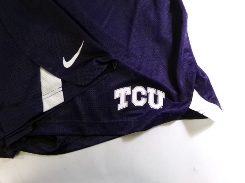 New TCU Texas Christian University Horned Frogs Team Issued Purple Shorts  4XLT Pic2