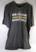 2015-16 New Orleans Pelicans Team Issued Grey Short Sleeve Training Shirt Size 4XLT