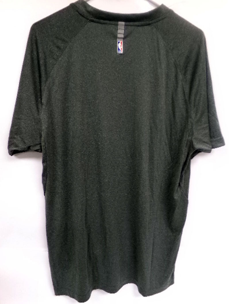 New Orleans Pelicans Team Issued Dark Gray Short Sleeve V-Neck Shirt Size 3XL2 Pic2