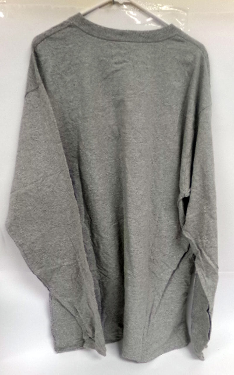 New Orleans Pelicans Team Issued Gray Long Sleeve  Shirt Size 3XLT Style 1 Pic2