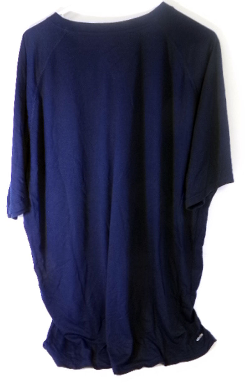 New Orleans Pelicans Team Issue Blue Short Sleeve Basketball Training Shirt Size 3XLT Pic2