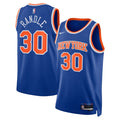 Julius Randle New York Knicks #30 Nike Swingman Icon Edition Jersey Blue 48 L