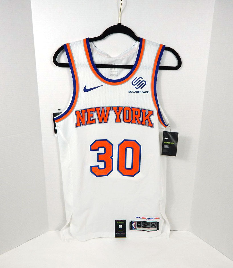 2019-20 Mens New York Knicks Julius Randle #30 Authentic White Jersey Nike 40 S
