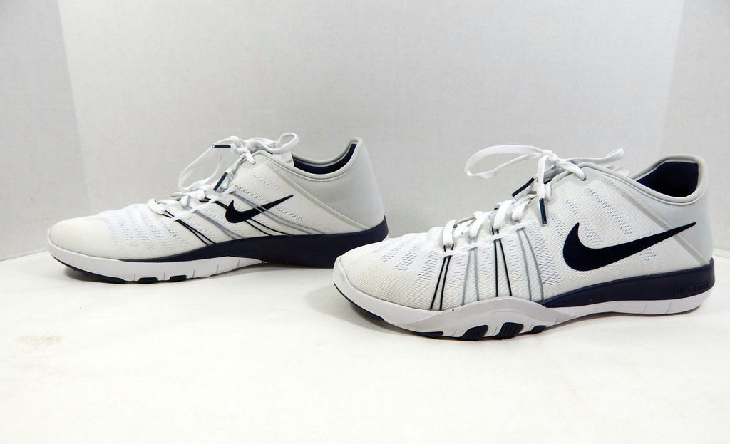 2016 Utah State Aggies Nike Free Train TR 6 White Running Shoes Womens Size 12