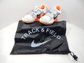 Utah State Aggies Nike Zoom TJ 2 White/Black/Orange Field Spikes Size 6.5