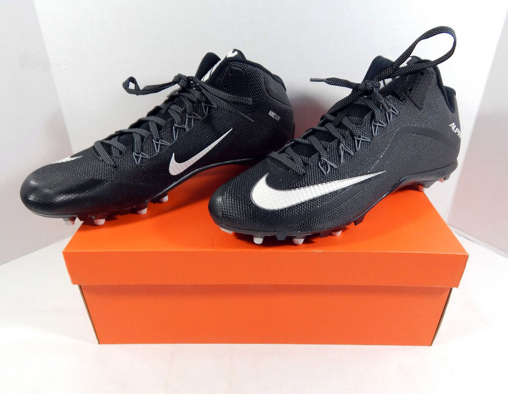 2016 Utah State Aggies Nike Alpha Pro 2 3/4 TD Black Football Cleats Size 16