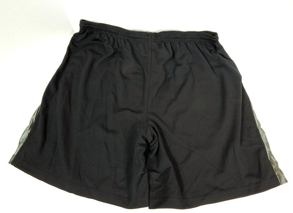 2000's Mens San Francisco 49ers Team Issued Black NFL Football Shorts Reebok 3XL Pic2