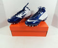 2014 Utah State Aggies Nike Vapor Speed 3/4 TD White/Navy Football Cleats 9.5