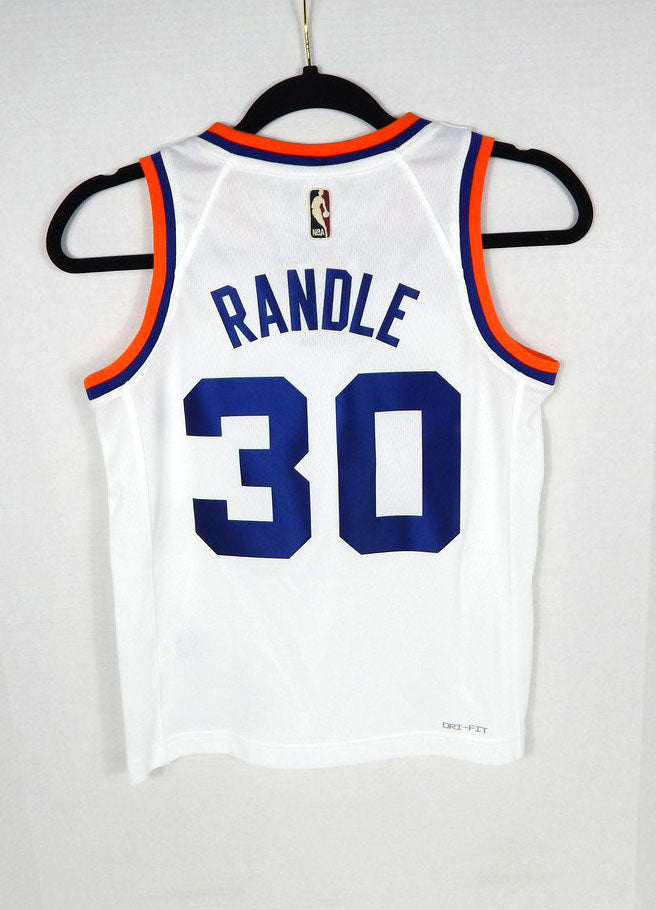 2021-22 Youth New York Knicks Julius Randle #30 Swingman Wht Jersey Nike Size S Pic2