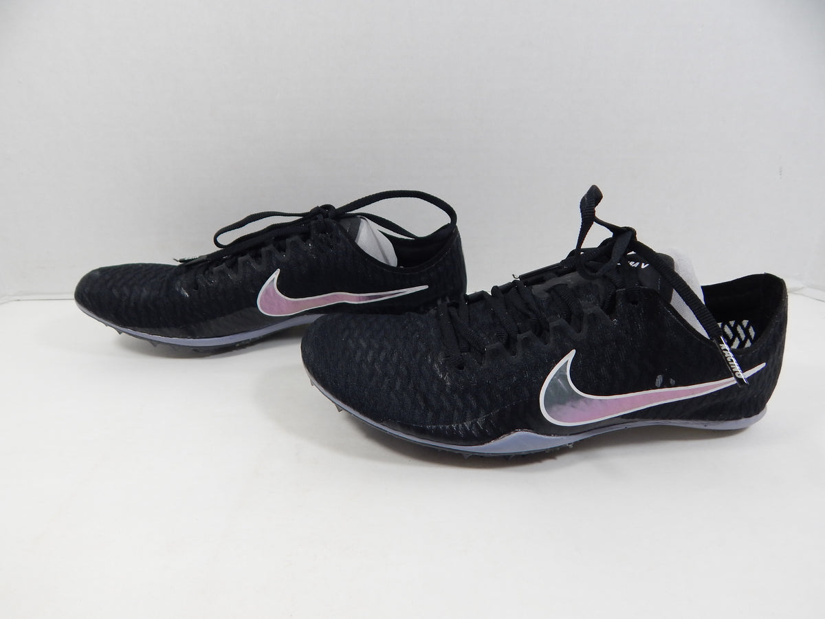 Utah State Aggies Nike Zoom Mamba V Black Track Spikes Size 5.5 Pic2