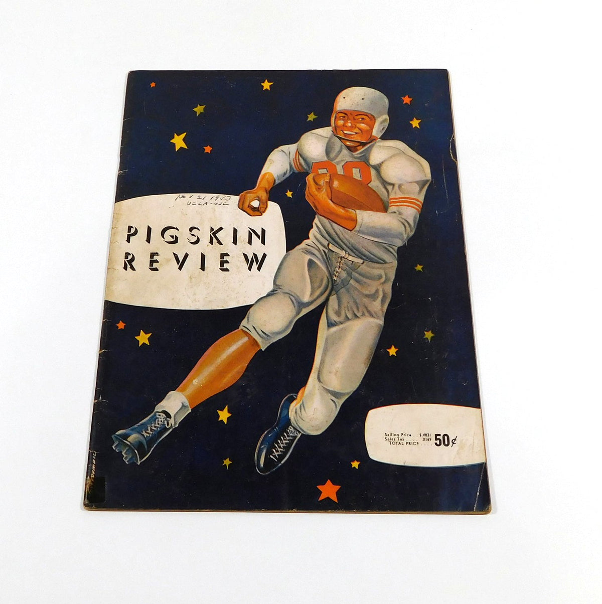1953 USC vs UCLA College Football Program 11-21-53 - DA059579