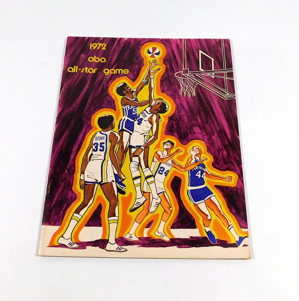 1971-72 ABA All-Star Basketball Game Program Kentucky 1-29-72 - 204340S