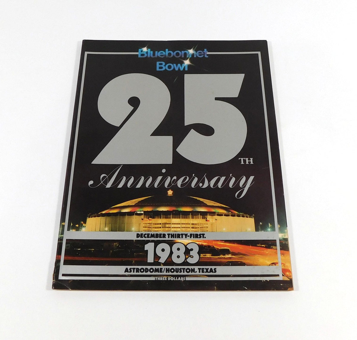 1983 Baylor vs Oklahoma State Bluebonnet Bowl College Football Program 12-31-83 - 204528S