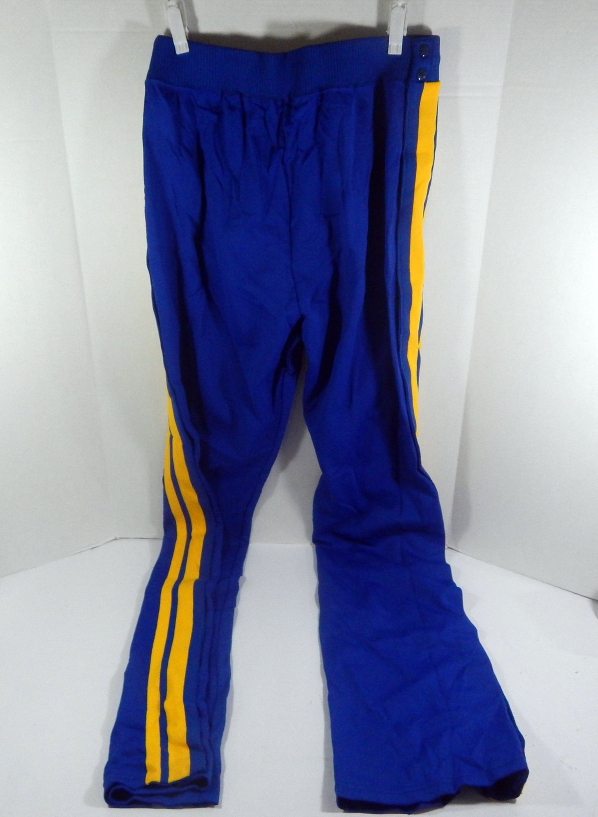1986-87 Golden State Warriors GameIssued Blue Pants 36 DP57024 - DP57024