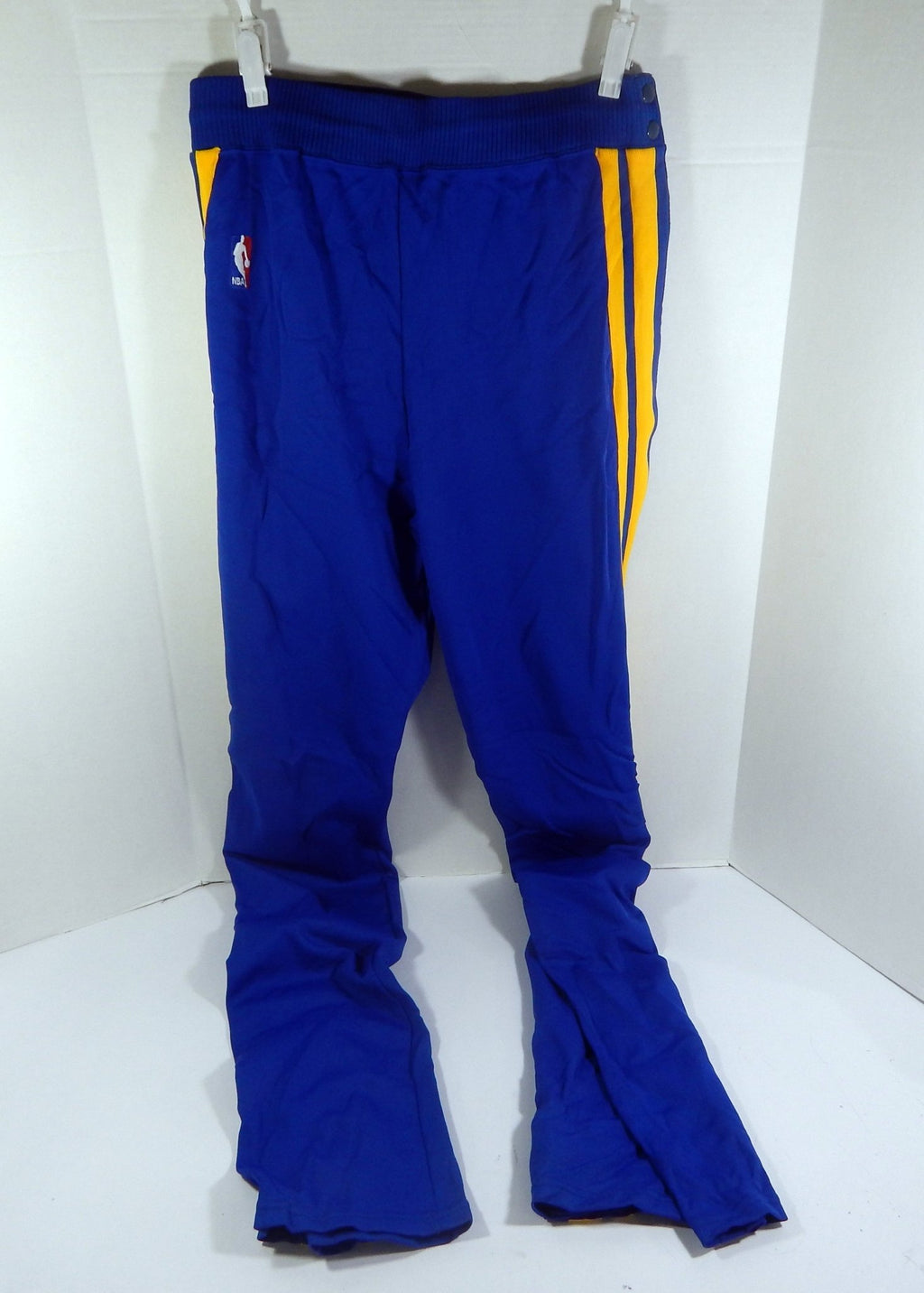 1986-87 Golden State Warriors GameIssued Blue Pants 36 DP57024 - DP57024