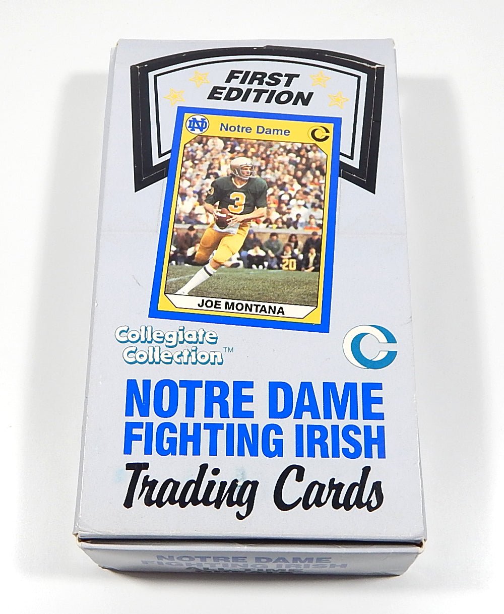 1990 Collegiate Collection Notre Dame 1st Edition Open Box (35 Packs) - DJ077367