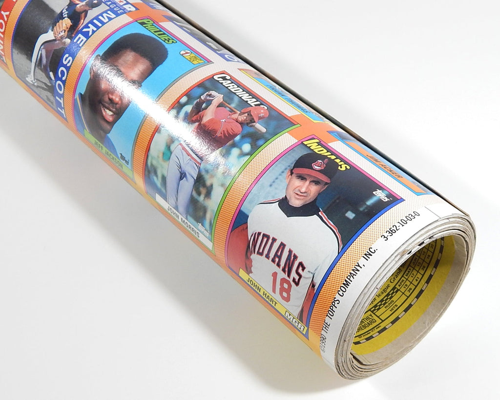 1990 Topps Baseball 3 Uncut Sheets (132 Cards Each) In Tube Frank Thomas RC - DJ077032