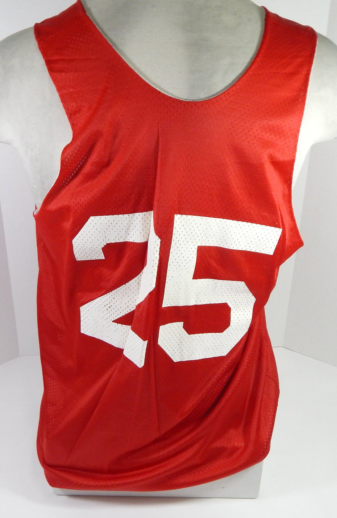 1990s Atlanta Hawks #25 Game Issued Red Practice Jersey XL DP58445 - DP58445
