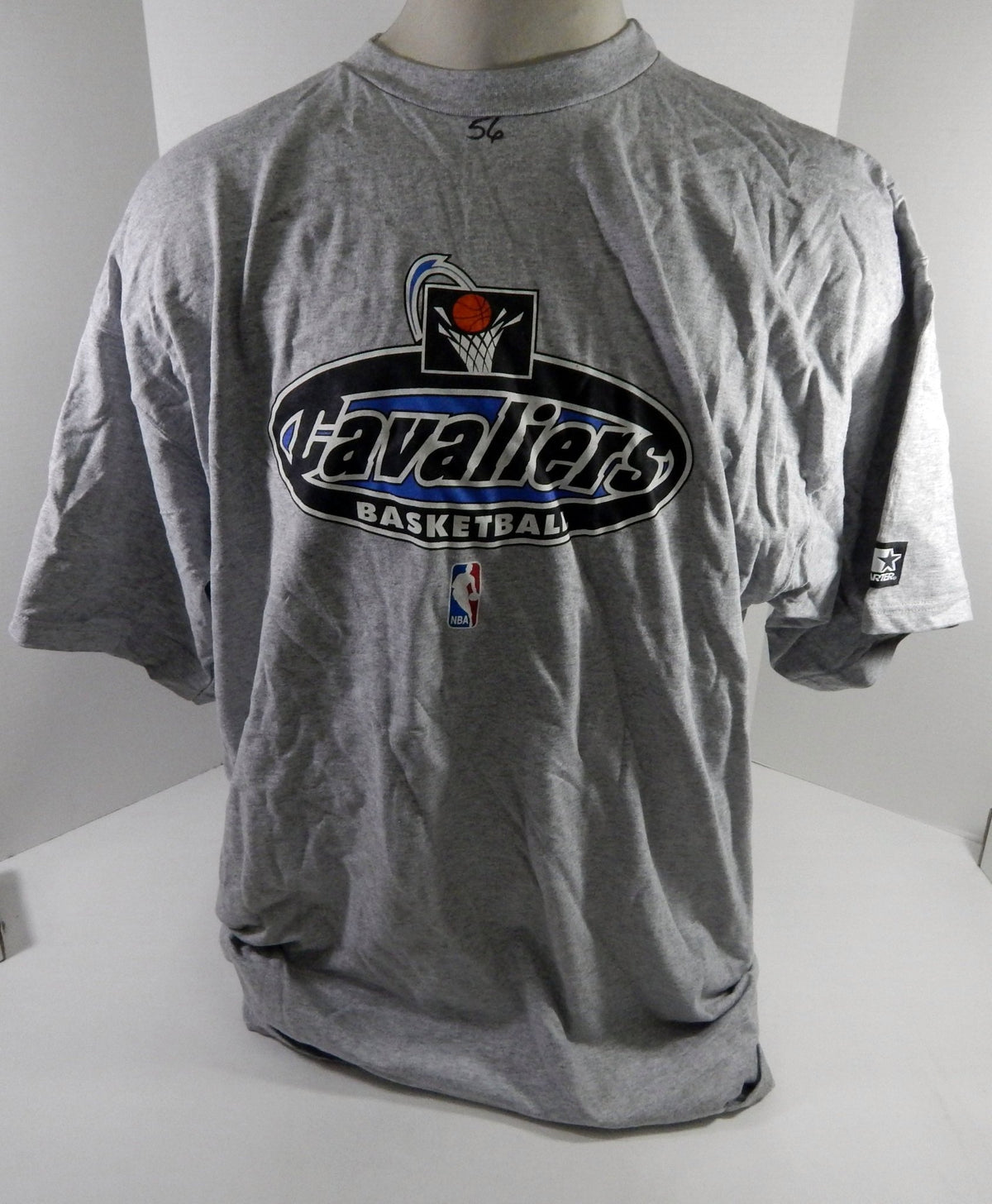 1990s Cleveland Cavaliers Team Issued Grey Training Shirt 2XL DP64019 - DP64019