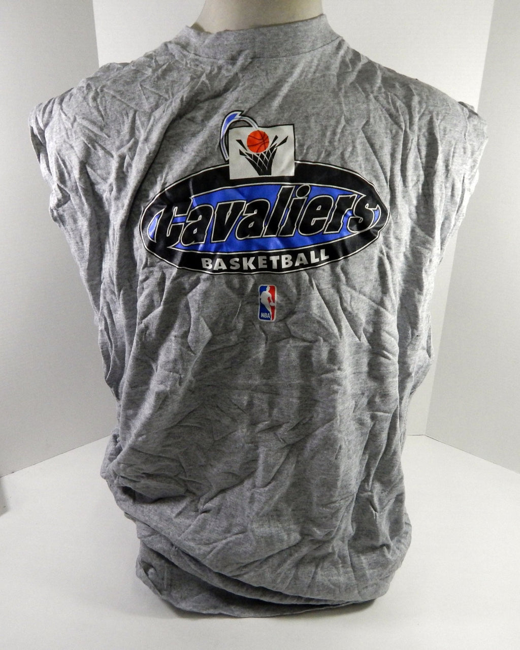1990s Cleveland Cavaliers Team Issued Grey Training Shirt 2XLT DP64042 - DP64042