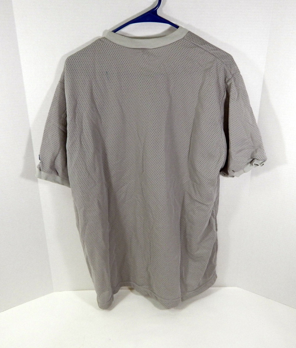 1990s FIBA Basketball Referee Game Issued Grey Jersey 2XL DP50656 - DP50656