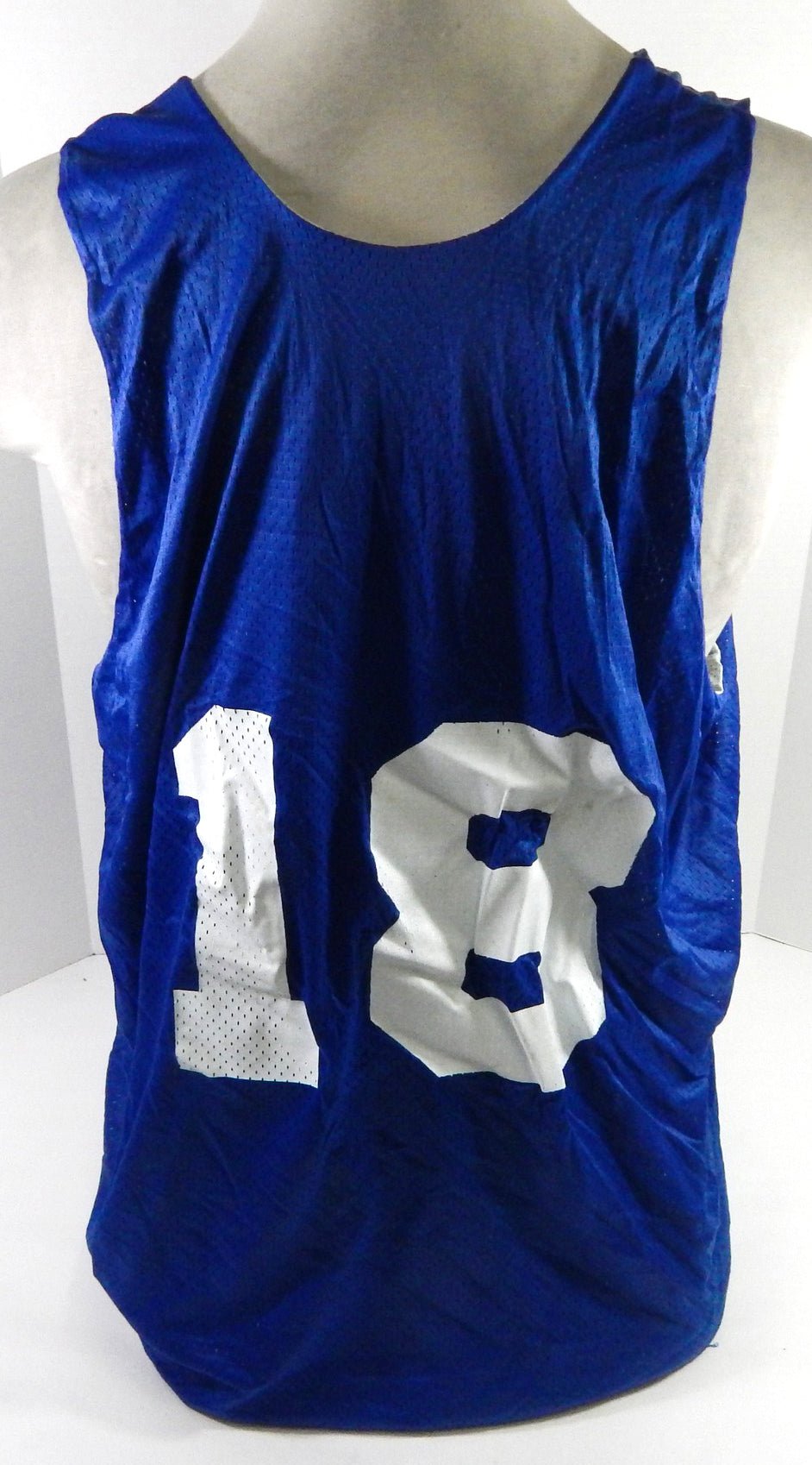 1990s Orlando Magic #18 Game Issued Blue Practice Jersey XXL DP61624 - DP61624