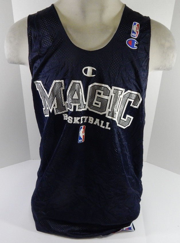 1990s Orlando Magic #3 Game Issued Navy Reversible Practice Jersey XXXL DP53521 - DP53521