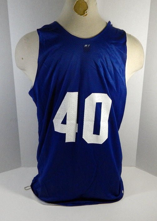 1990s Orlando Magic #40 Game Issued Blue White Reversible Practice Jersey XL 422 - DP20422