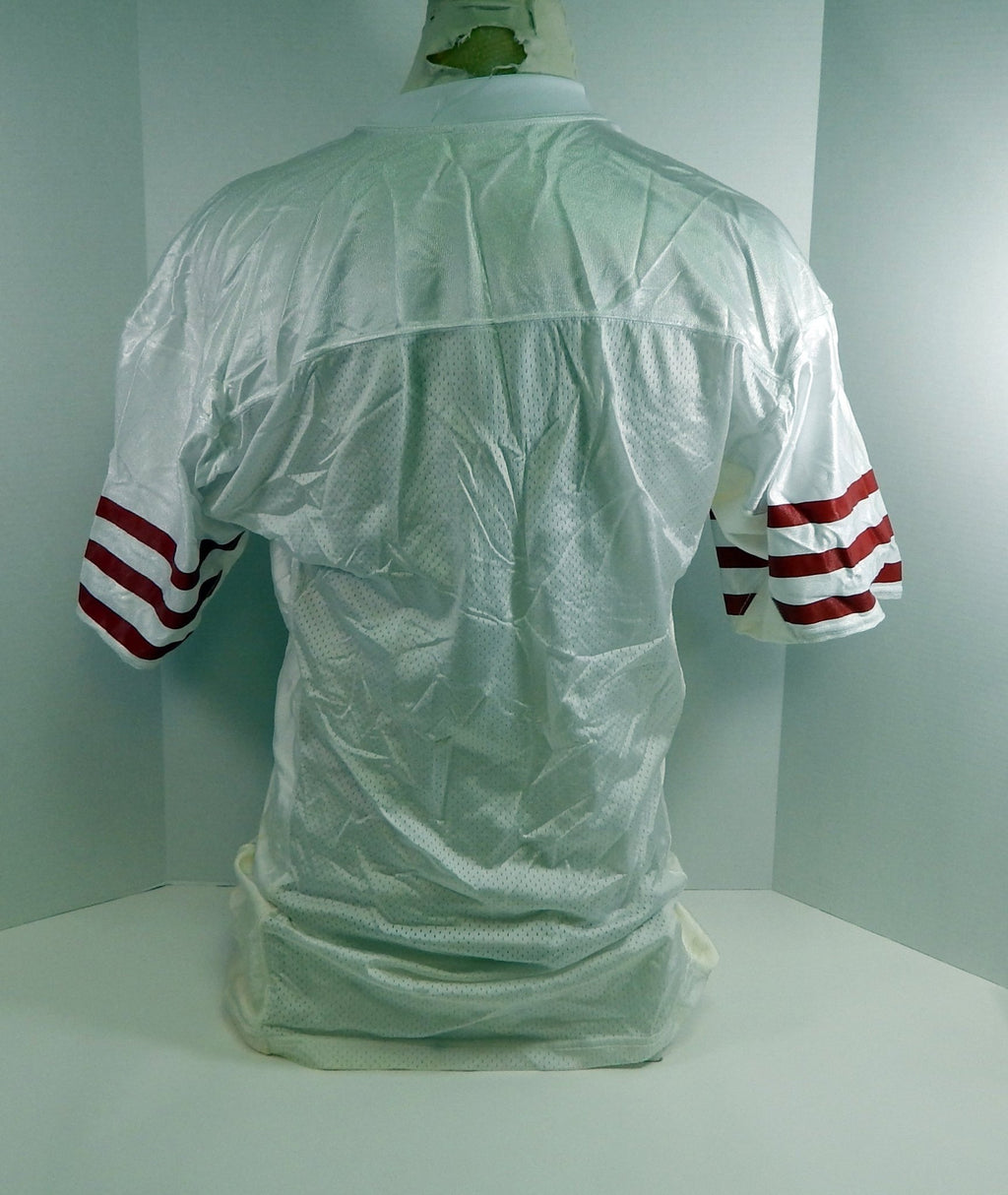 1990s San Francisco 49ers Blank Game Issued White Jersey 50 DP51377 - DP51377