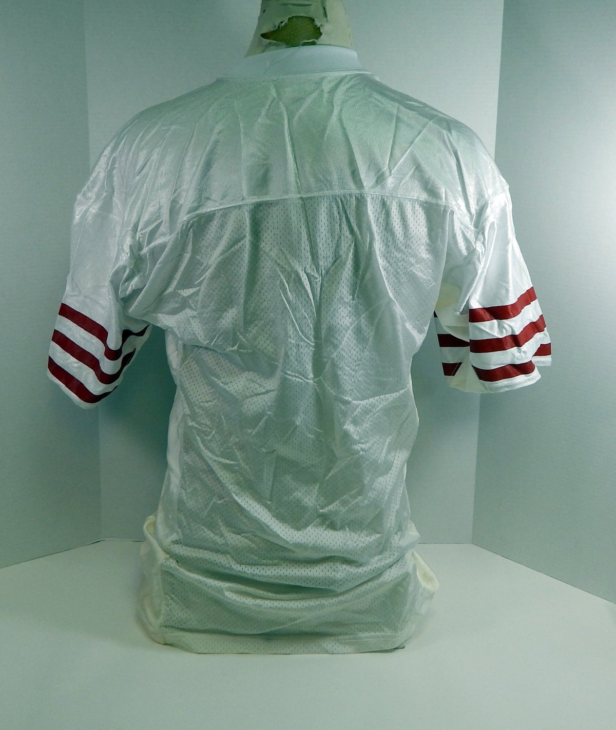 1990s San Francisco 49ers Blank Game Issued White Jersey 50 DP51377 - DP51377