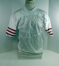 1990s San Francisco 49ers Blank Game Issued White Jersey 50 DP51377 - DP51377