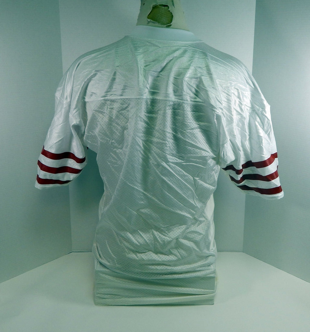 1990s San Francisco 49ers BlankGame Issued White Jersey 50 DP51396 - DP51396