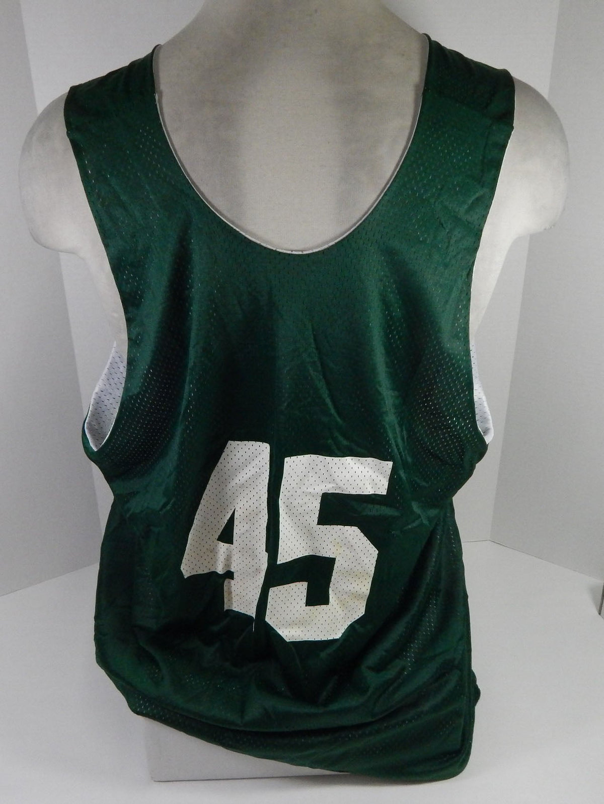 1990s Seattle SuperSonics #45 Game Issued Green White Practice Jersey XXXL 721 - DP58721