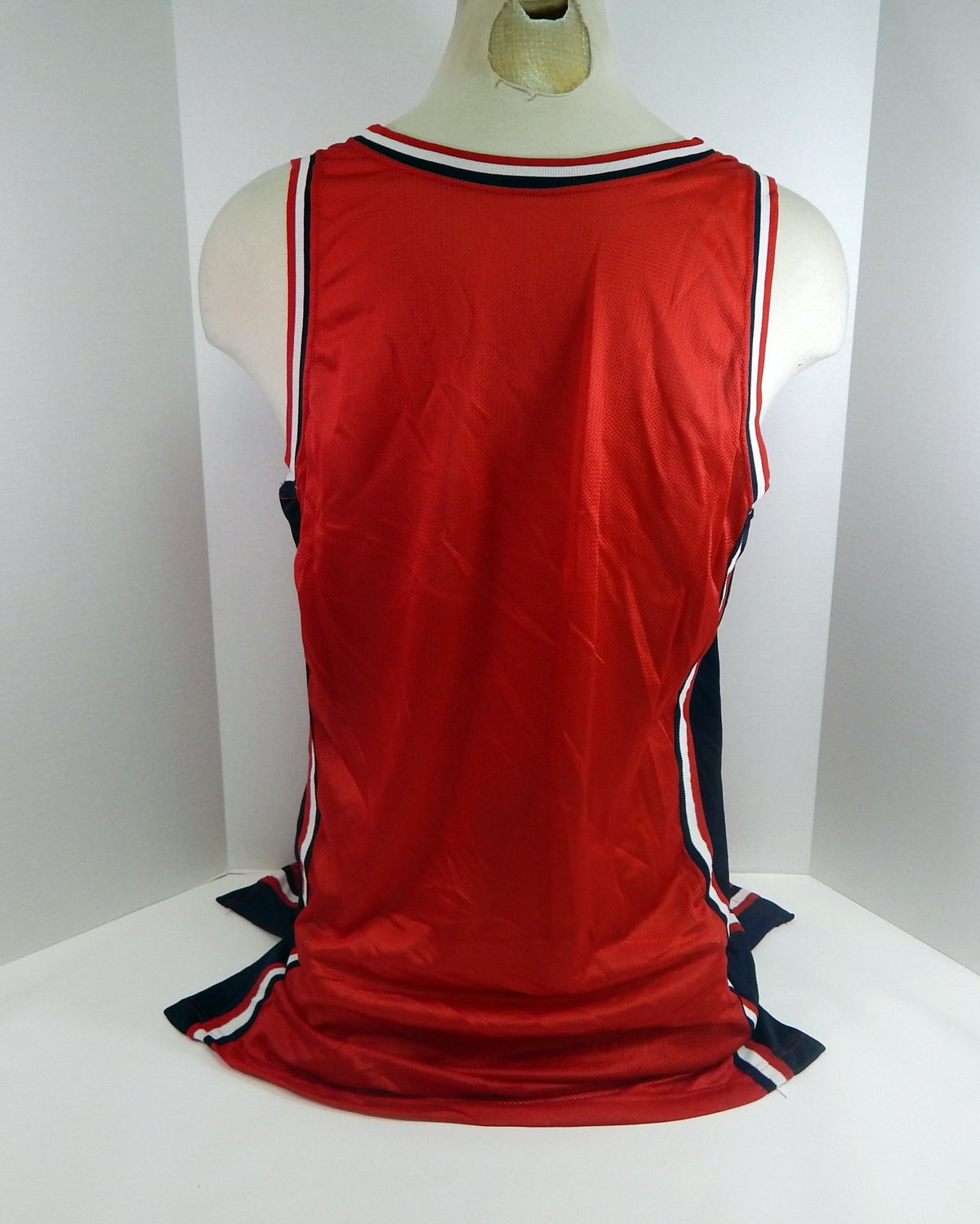 1990s Team USA Basketball Game Issued Red Jersey 48 DP51462 - DP51462