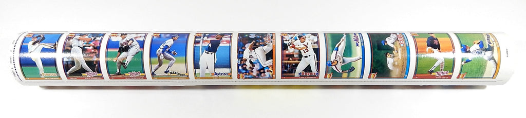 1991 Topps Baseball 3 Uncut Sheets (132 Cards Each) In Tube Chipper Jones RC - DJ077031