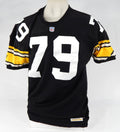 1993 Pittsburgh Steelers #79 Game Issued Black Jersey Name Plate R 50 DP65740 - DP65740