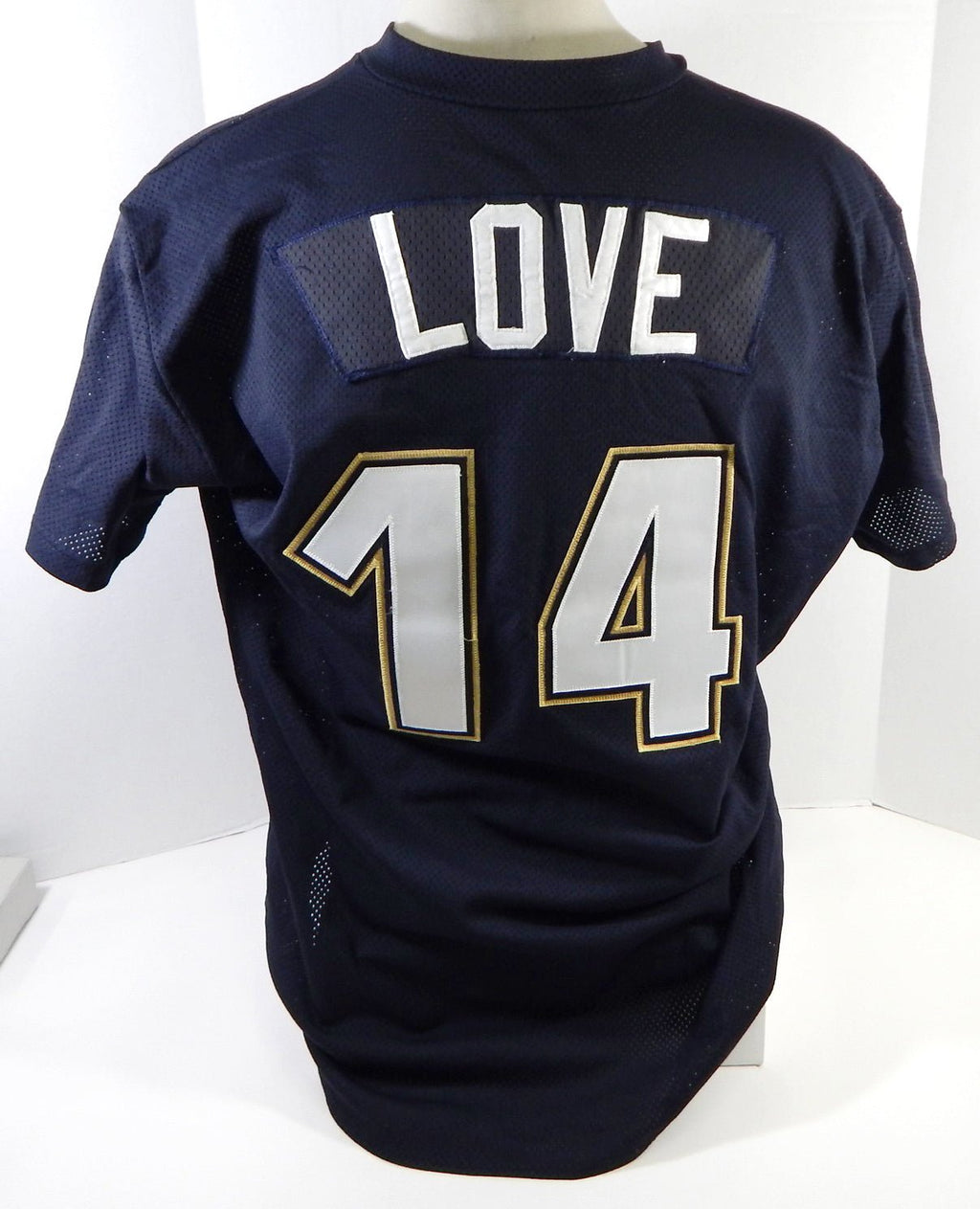 1994-96 Houston Astros Farley Love #14 Game Used Navy Jersey BP 48 11 - DP24511