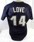 1994-96 Houston Astros Farley Love #14 Game Used Navy Jersey BP 48 11 - DP24511