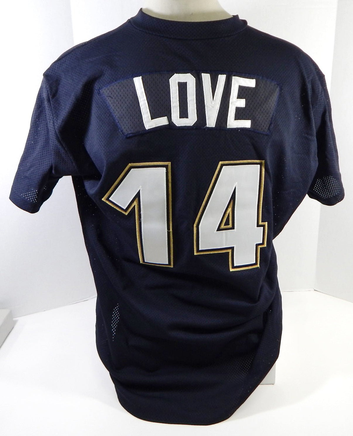 1994-96 Houston Astros Farley Love #14 Game Used Navy Jersey BP 48 11 - DP24511