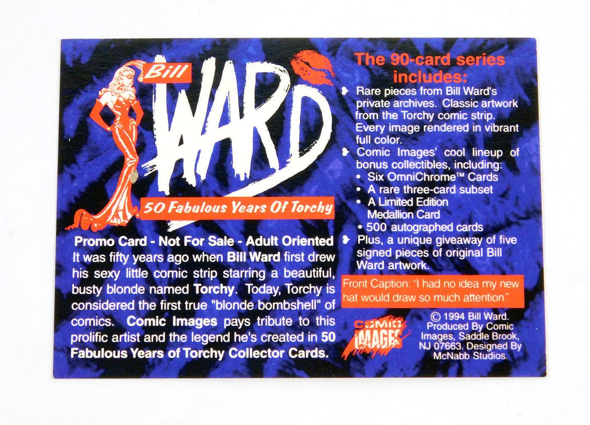 1994 Comic Images Bill Ward 50 Fabulous Years of Torchy Promo Card Nm/Mt - 127503S
