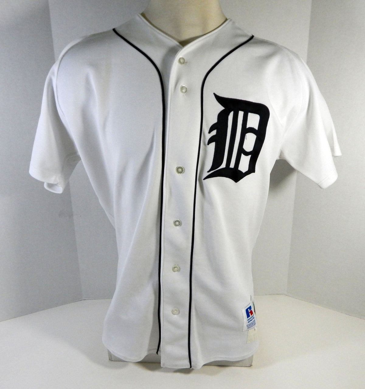 1995 Detroit Tigers Hill #13 Game Used White Jersey Name & Number Changed 132 - DP15132