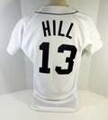 1995 Detroit Tigers Hill #13 Game Used White Jersey Name & Number Changed 132 - DP15132