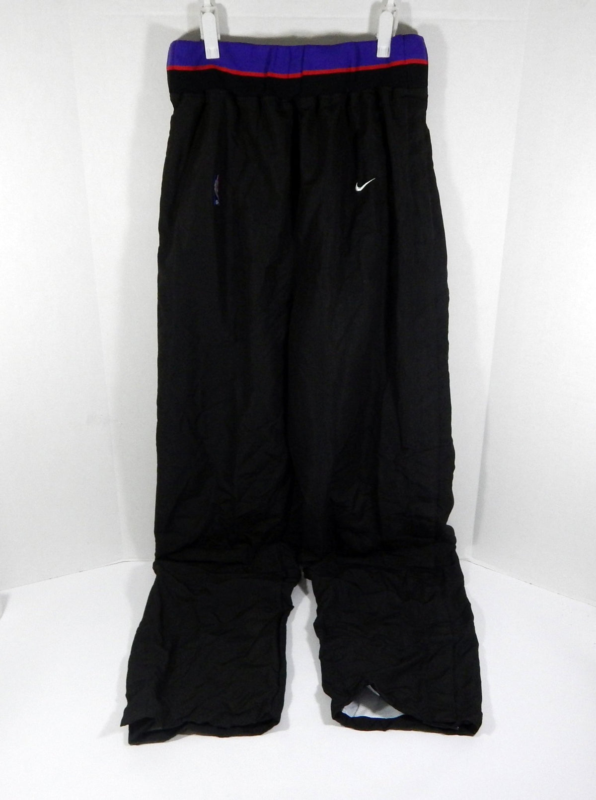 1997-98 Toronto Raptors Game Used Black Pants XL DP56991 - DP56991